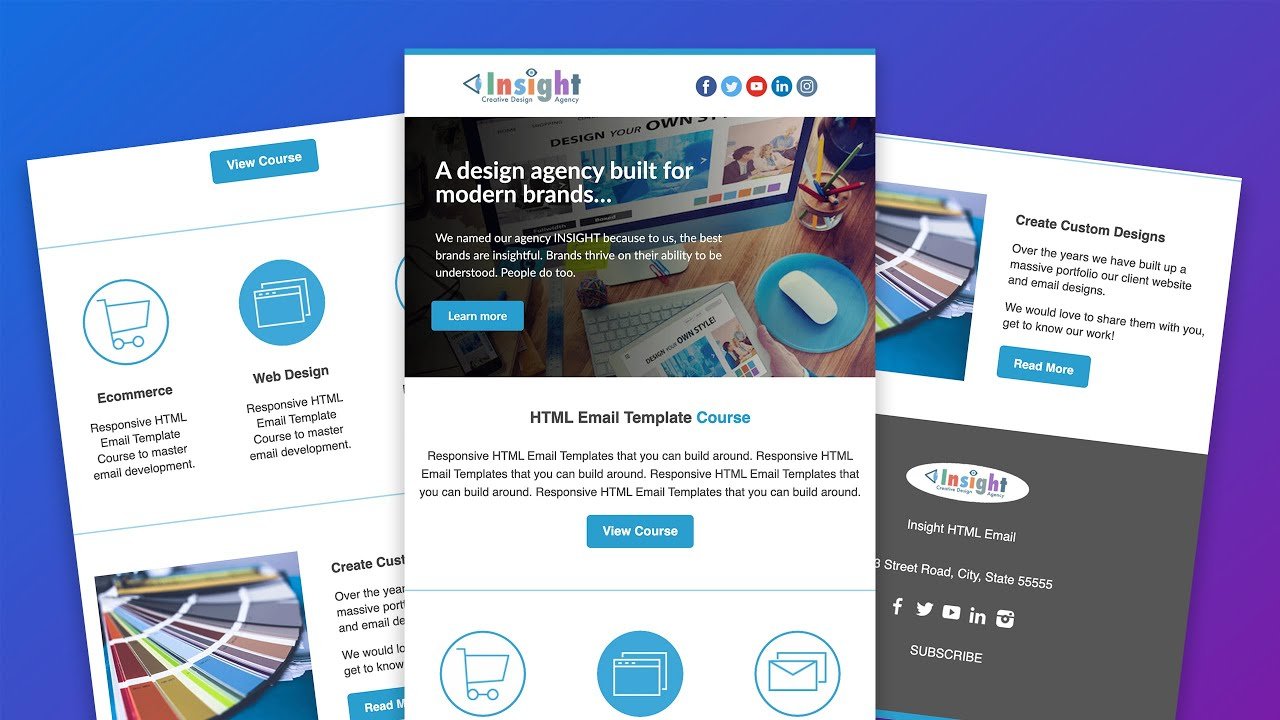 HTML Email Template Design
